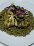 Pollo peruano con quinoa