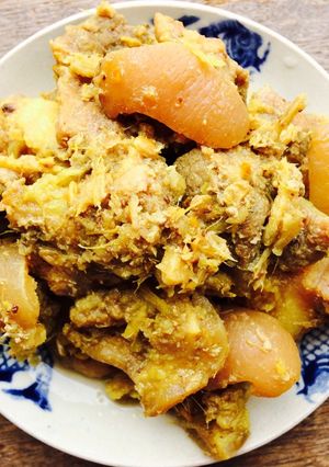 Hình của món Thịt tương riềng Đông Bắc Bộ.