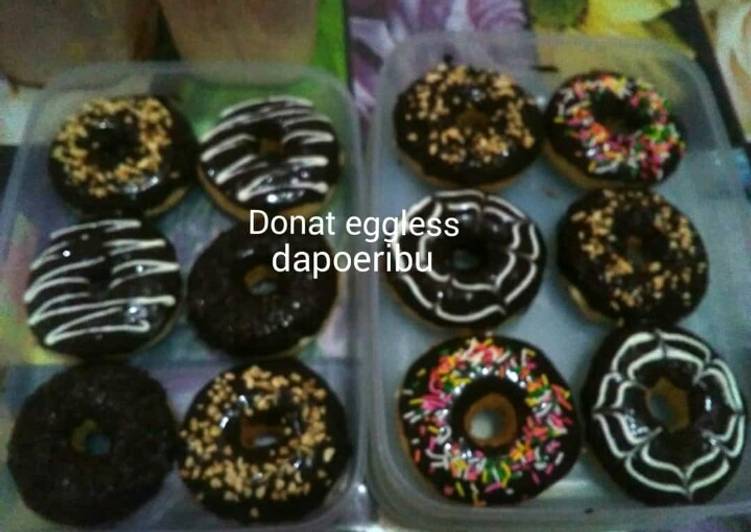 Donat empuk eggless