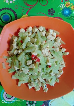 Foto resep Labu siam tempe