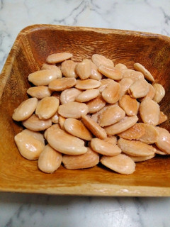 Una foto de Almendras fritas