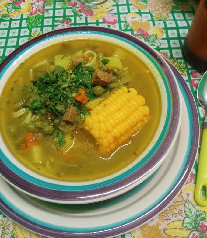 Una foto de Carbonada muy rica
