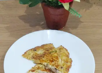 Mudah Cepat Memasak Omelet Mun Tahu Daging Enak Sederhana