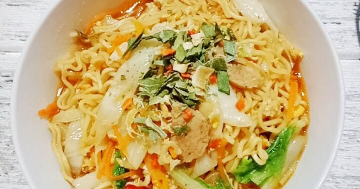 Resep Mie Dogdog Ala Burjo Jogja Mudah dan Praktis Dihidangkan