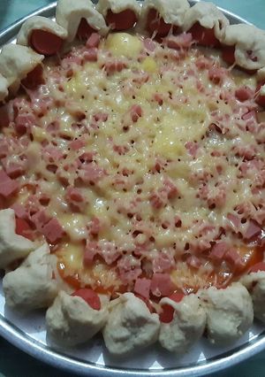 Foto resep Pizza ekonomis tanpa telur dan margarin