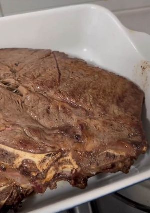 Foto de Costeletão de Vitela grelhado