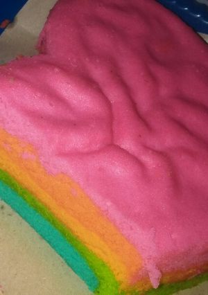 Foto resep Rainbow cake