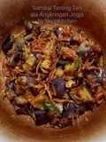 Sambal Terong Teri ala Angkringan Jogja