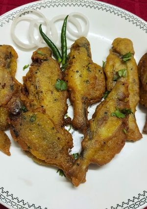 A picture of Topse or Mango Fish Batter Fry.
