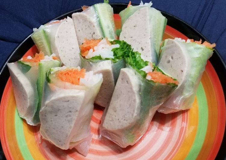 Recipe of Any-night-of-the-week Vietnamese Rice Paper Roll 越南春捲