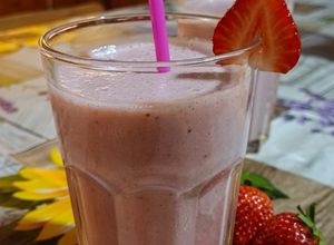 Foto di Frappé banana e fragole 🍓
