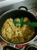 Chilaquiles verdes de totopos