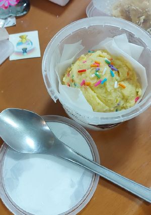 รูปของ คุกกี้โดว์ อร่อยนุ่มรสคุกกี้ ทำง่าย ไม่ต้องอบ วัตถุดิบ 4 อย่าง