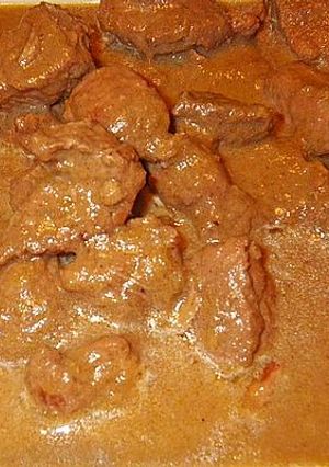 A picture of Christmas goulash.