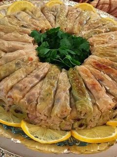 صورة لوصفة محشي الملفوف السوري