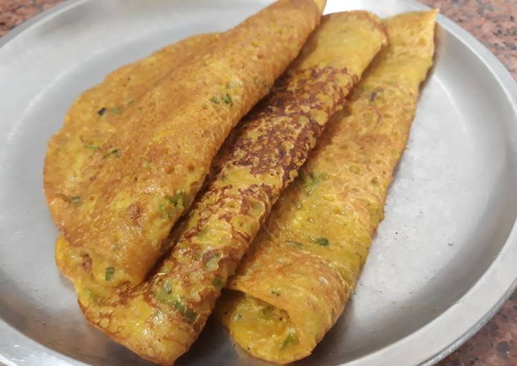 Simple Way to Make Ultimate Cucumber Chila / spicy pancakes