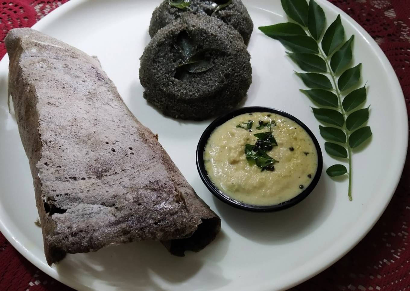 Black rice dosa idli
