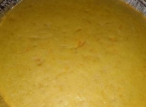 Una foto de Torta de zanahorias - receta vegana