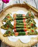 韓式芝麻葉煎餅（蝦仁/蟹肉棒）