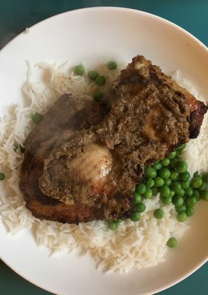 A picture of Jerk Chicken.