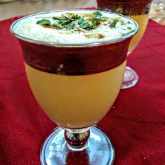 A picture of Holi special thandai.