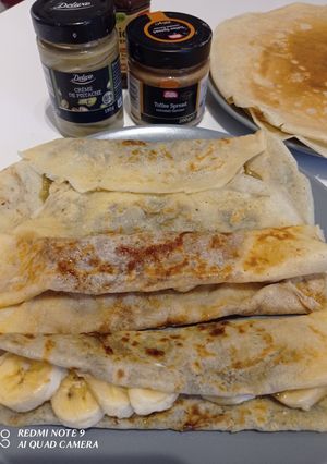 Une photo de Crêpes au lait fermenté