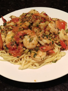 A picture of Shrimp Scampi.