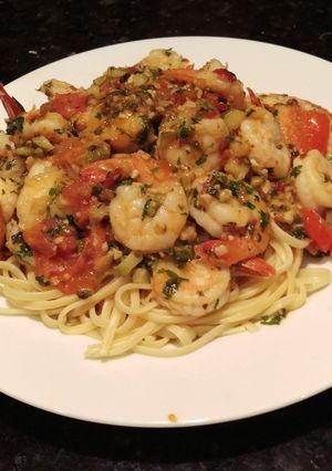 A picture of Shrimp Scampi.