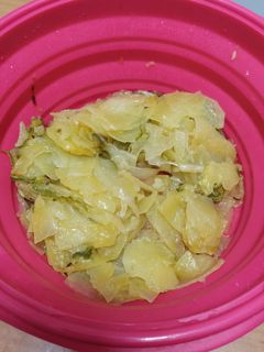 Una foto de Patatas "a lo MUY pobre"