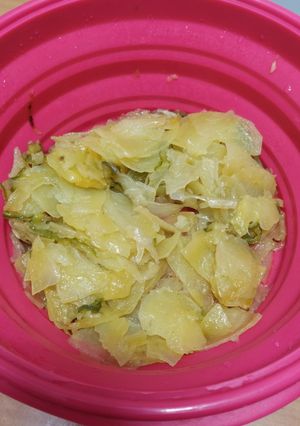 Una foto de Patatas "a lo MUY pobre"