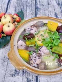 Hình của món Canh Mọc Nấu Rau Củ.