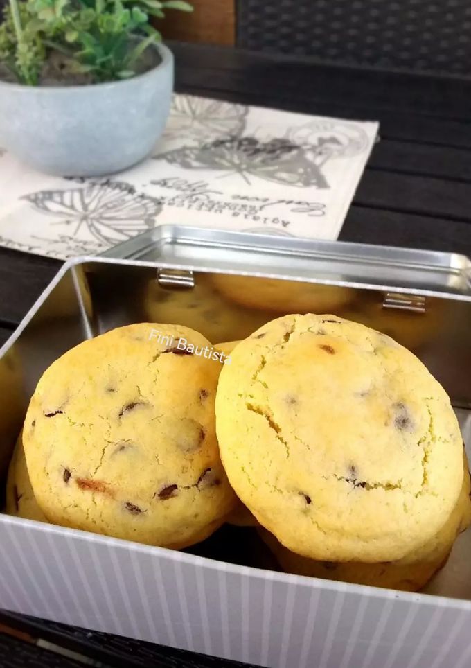 Una foto de Galletas rellenas de crema de cacao y chip de chocolate