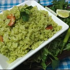 A picture of Coriander Lemon Rice.