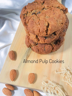 Foto resep Almond Pulp Cookies (cookies ampas almond)