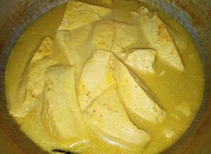 Foto resep Terik Tahu (Pelengkap Bubur Gurih/Jenang Lemu)