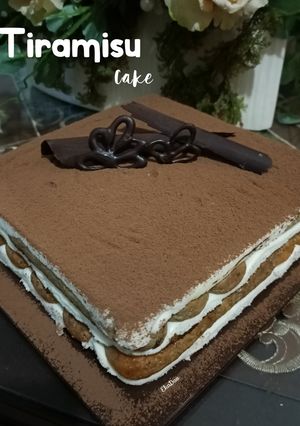 Foto resep Tiramisu Birthday Cake