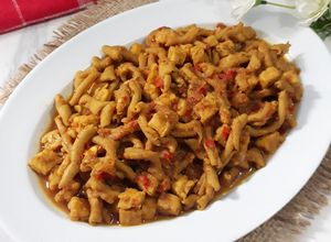Foto resep 26.Usus Tempe Pedas Manis