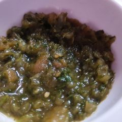 A picture of Pudina Chutney.