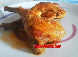 Foto di Coniglio Speziato al Forno con Salsa Worcester-shine Sauce