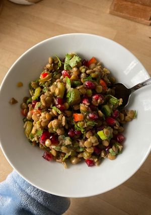 A picture of Lentil Salad 🥗.