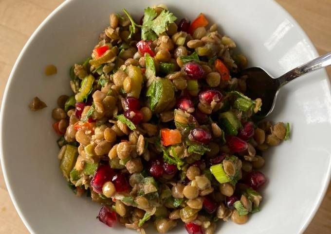 Recipe of Quick Lentil Salad 🥗