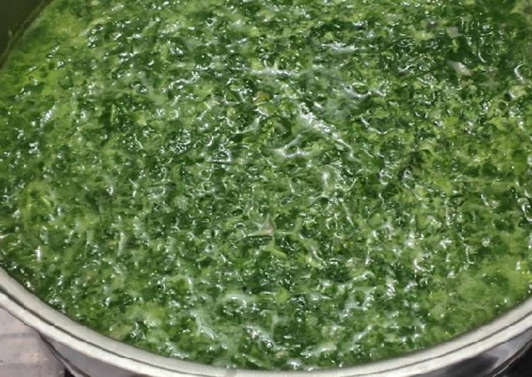 Bagaimana Membuat 51. Sayur Ubi Tumbuk yang Lezat