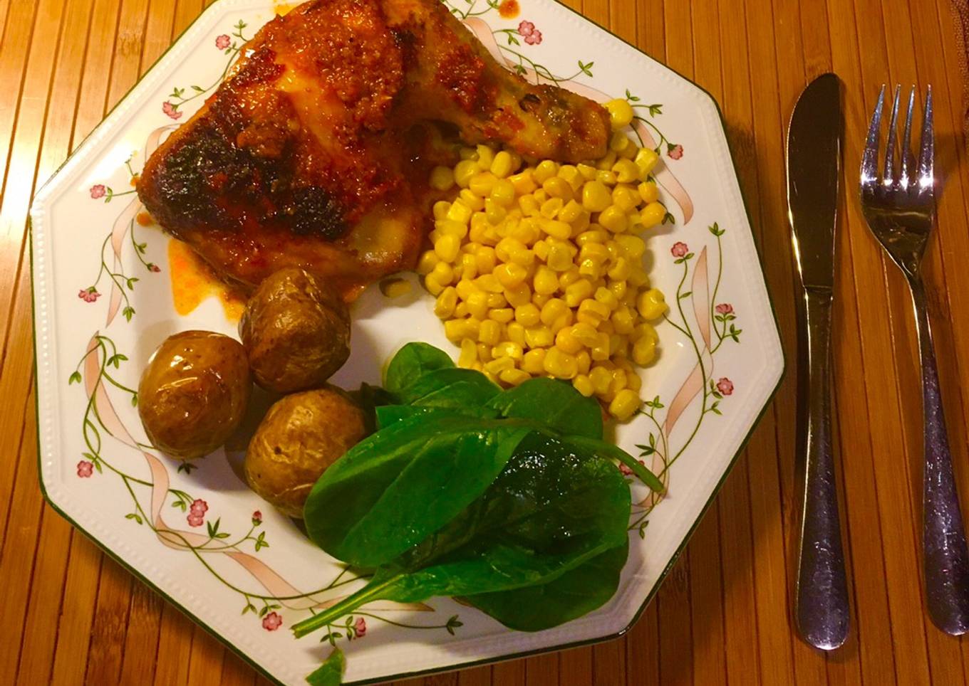 Smoky Red Pepper Chili Chicken: