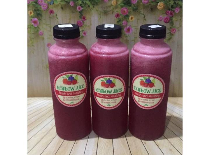 Resep Diet Juice Beetroot Plum Banana Lemon yang Lezat