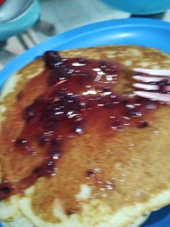 Una foto de Hot cakes tradicionales