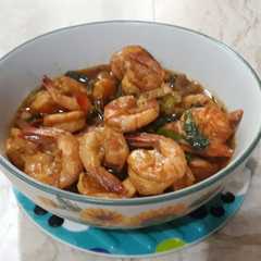 รูปของ Udang Goreng Mentega