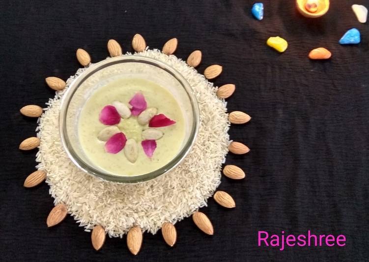 Recipe of Badam Kheer