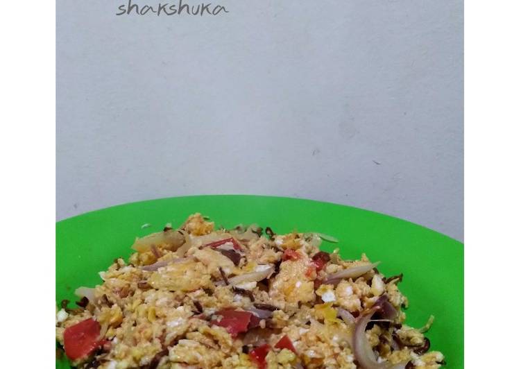 Shakshuka/scramble egg