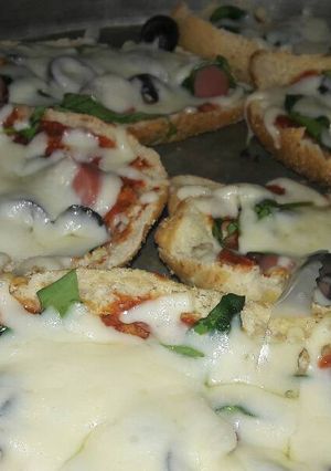 Una foto de Molletes Italianos