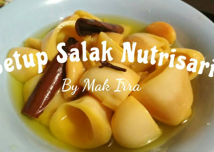 Kiat-kiat memasak Setup Salak Nutrisari gurih